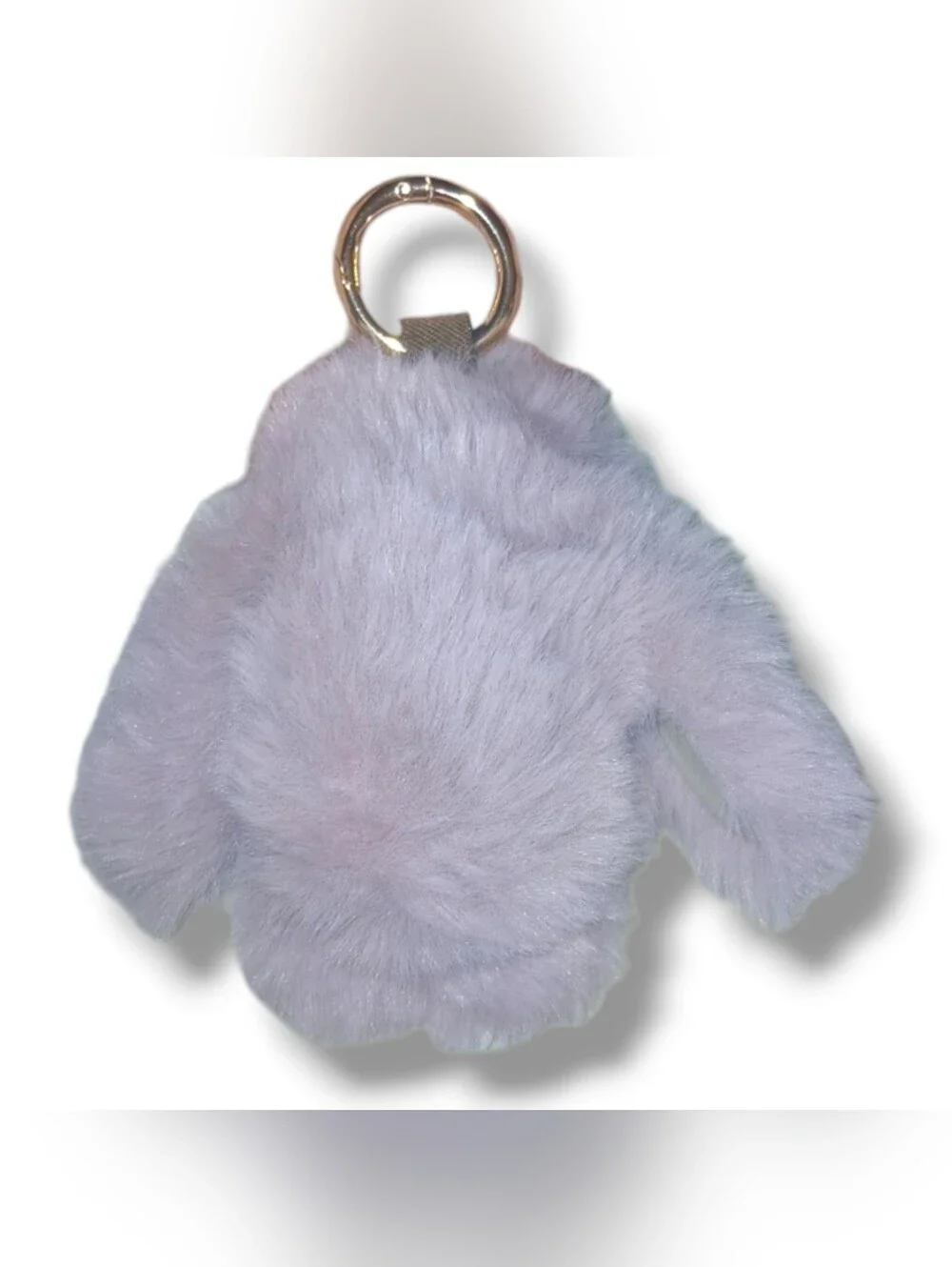 NWOT Mauve Bunny Bag Charm